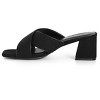 Women's Plus Size WIDE FIT Tuscany Slide - black | CITY CHIC - 4 of 4