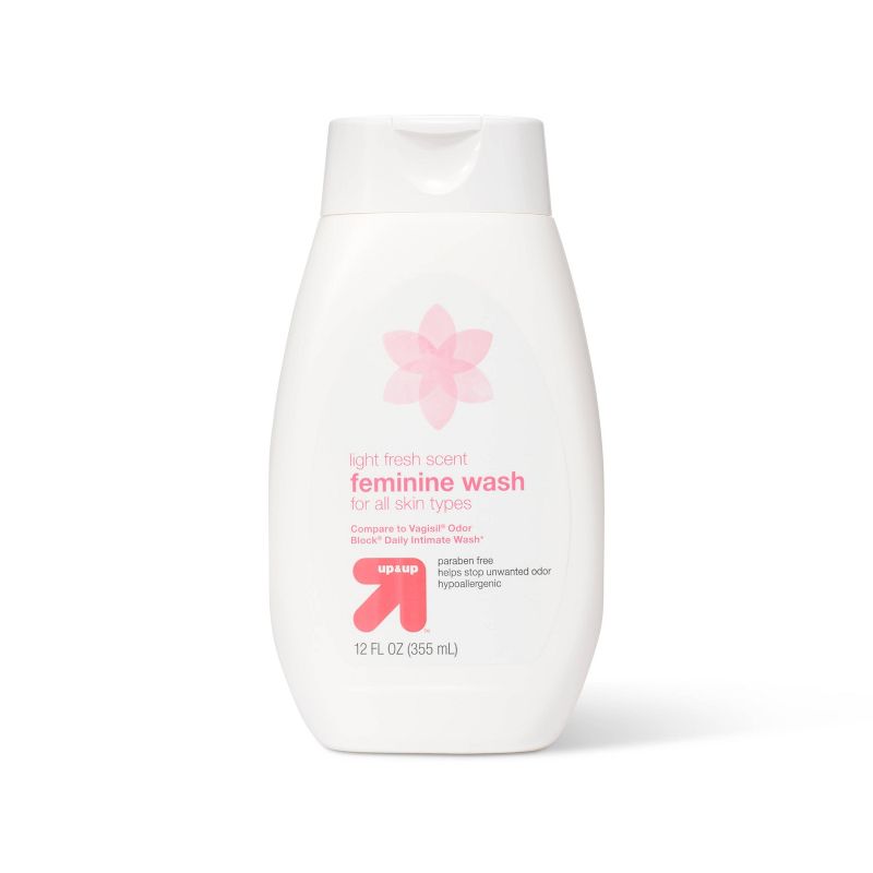 Feminine Wash for Sensitive Skin Light Fresh Scent - 12 fl oz - up &#38; up&#8482;, 1 of 4