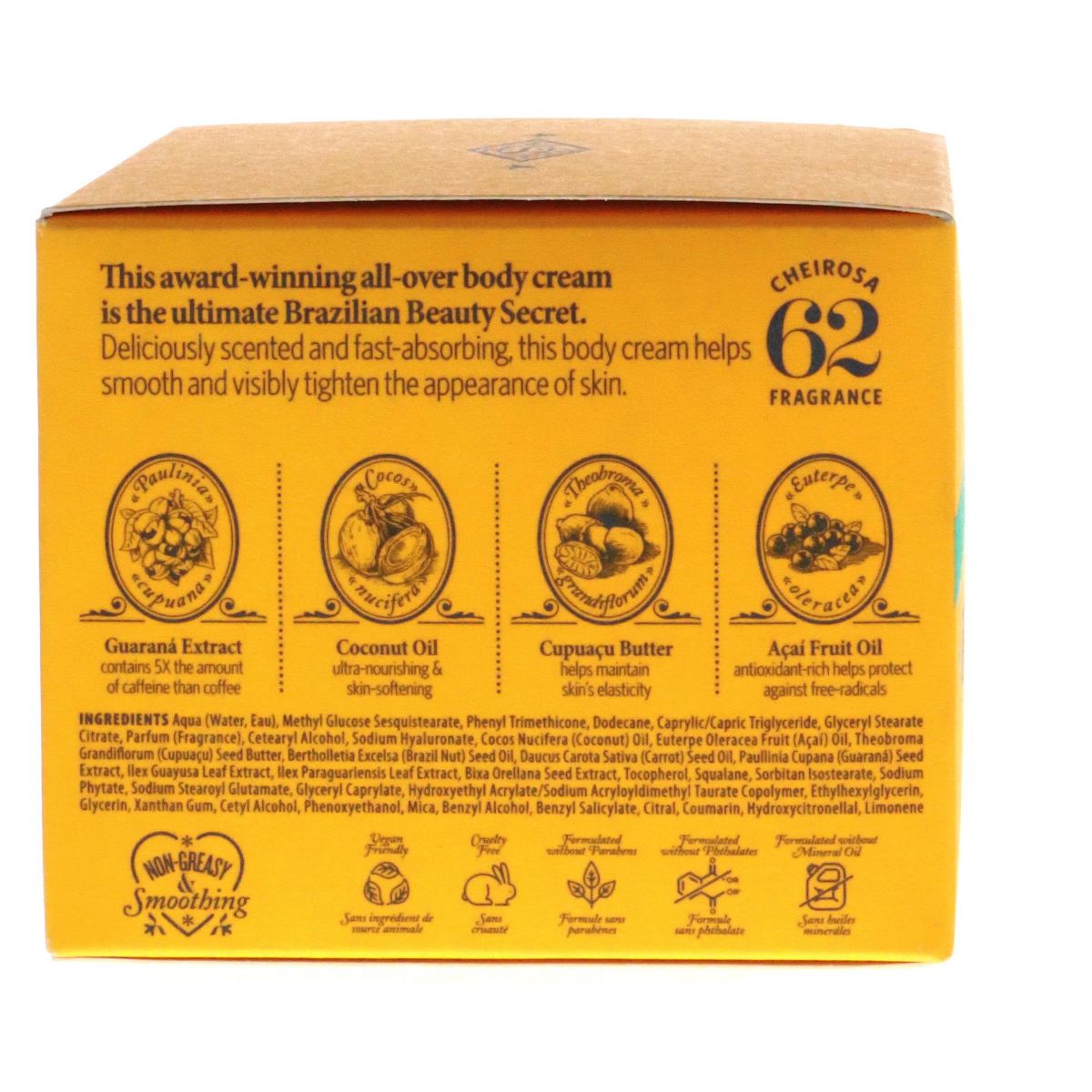 Sol de Janeiro Brazilian Bum Bum Cream, Moisturizing Body Cream for Daily Skin Care, 8.1 oz - thumbnail 4