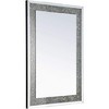 Elegant Lighting 31.5 Inch Rectangle Crystal Mirror In Clear Finish - 4 of 4
