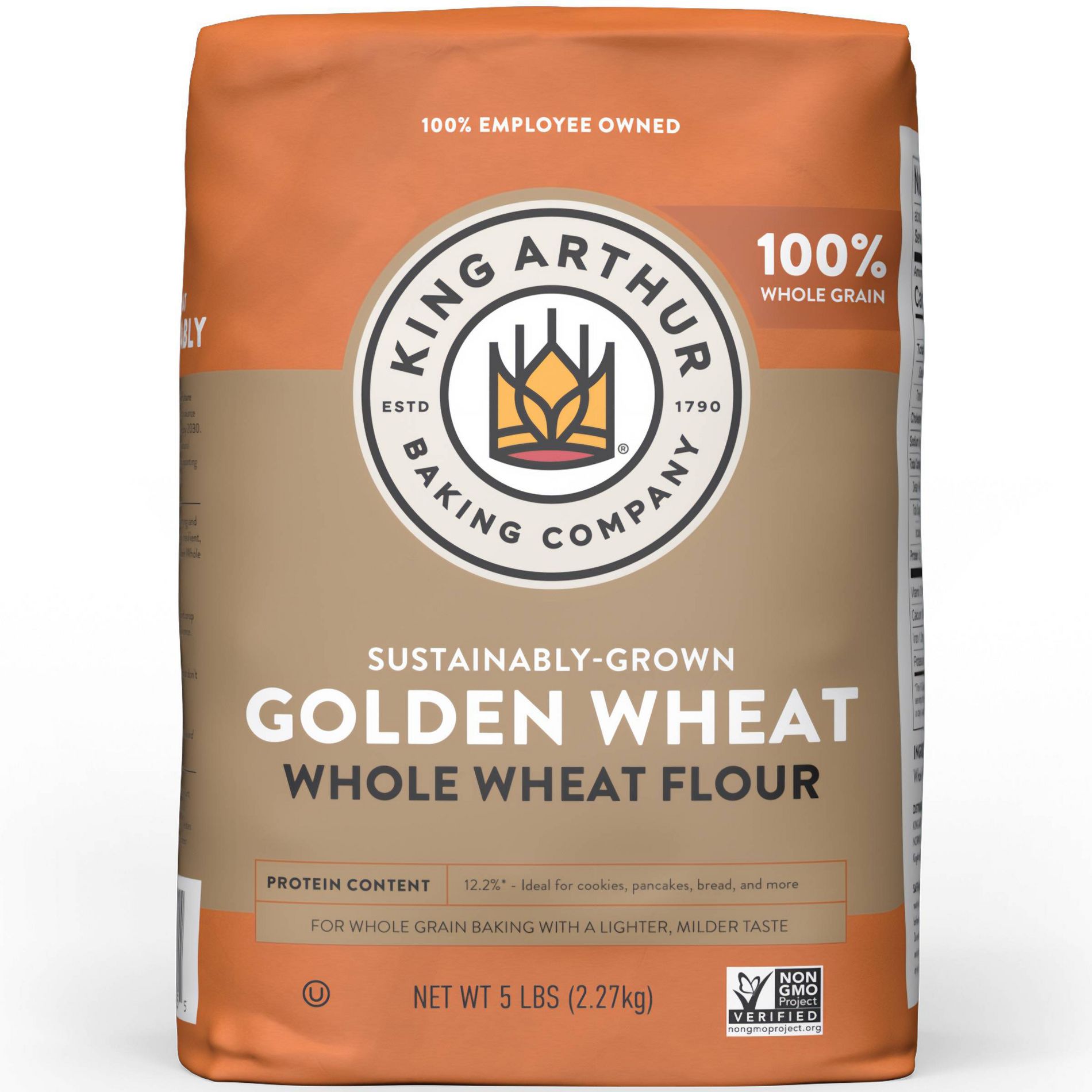King Arthur Flour Golden Whole Wheat - 5lbs