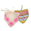 Unique Bargains Knitting Triangle Bandana 2 Pcs - 3 of 4
