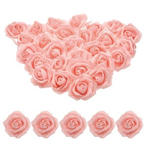 Unique Bargains Realistic Appearance Soft Texture Artificial Flower 100 Pcs - 1 of 4
