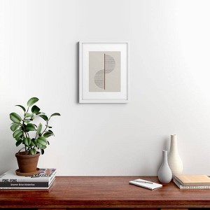 Alisa Galitsyna Geometric Composition II Framed Wall Art - Deny Designs - 1 of 4