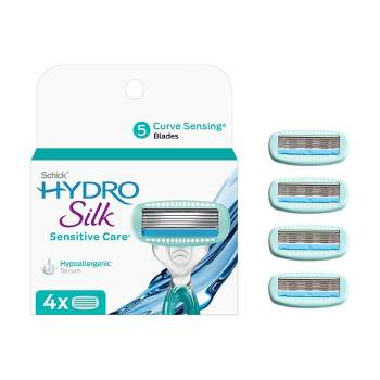 Schick Hydro Silk 5 Sensitive Women's Razor Blade Refills - 4ct