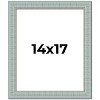PosterPalooza | Refined Blue Picture Frame - UV Acrylic, Foam Board Backing, Hanging Hardware - 2 of 4