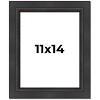 PosterPalooza | Photo Size Traditional Black Picture Frame - UV Acrylic, Foam Board Backing, Hanging Hardware - 2 of 4
