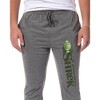 DreamWorks Shrek Men's Movie Film Title Logo Character Jogger Sleep Pajama Pants Graphite - 4 of 4