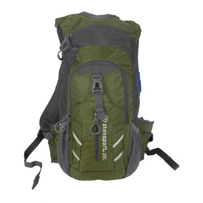 Stansport Daypack With 2L Water Bladder 20L Olive — фото 3