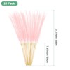 Unique Bargains Dried Plants Artificial Durable Small Fluffy Pampas Grass for Home, Office, Party 20 Pcs 21.7 Inch - 3 of 4