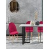 23.5"Accent Living Dining Room Velvet Chair,set of 2 - 2 of 4