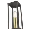 Livex Lighting Gaffney 1 - Light Post Light in  Bronze/Antique Gold - 4 of 4