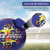 Vizari Blaze Soccer Ball for Youth & Adults - Blue & Orange | Inflatable Blaze Ball with Rubber Bladder | Perfect for Training, Matches & Outdoor Games - 3 of 4