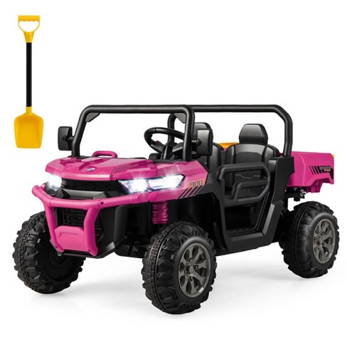 Pink 2 best sale seater electric car