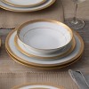 Noritake Crestwood Gold 50-Piece Dinner Set, Service for 8 plus Serving Pieces - 4 of 4