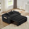 CAVINAS Sleeper Sofa Couch with Pullout Bed, Modern Sleeper Sofa, Adjustable Backrest Pull out Sofa Bed Living Room - 3 of 4