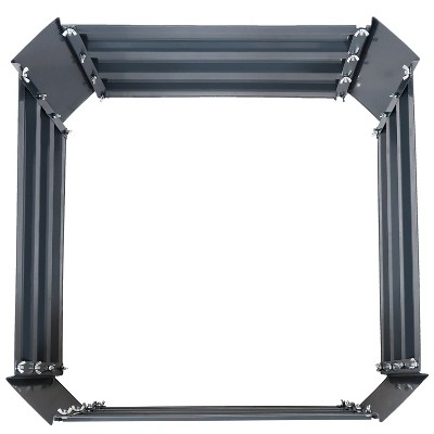Galvanized Steel 20" Dark Gray Raised Garden Bed for Outdoor Spaces