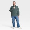 Men's Vintage 1/4 Zip Sweatshirt - Goodfellow & Co™ - 3 of 3