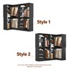 Aheaplus 72'' Set of 2 Corner Closet System with Drawers, Closet Organizer with Hanging Rods and Shelves Tower - 4 of 4