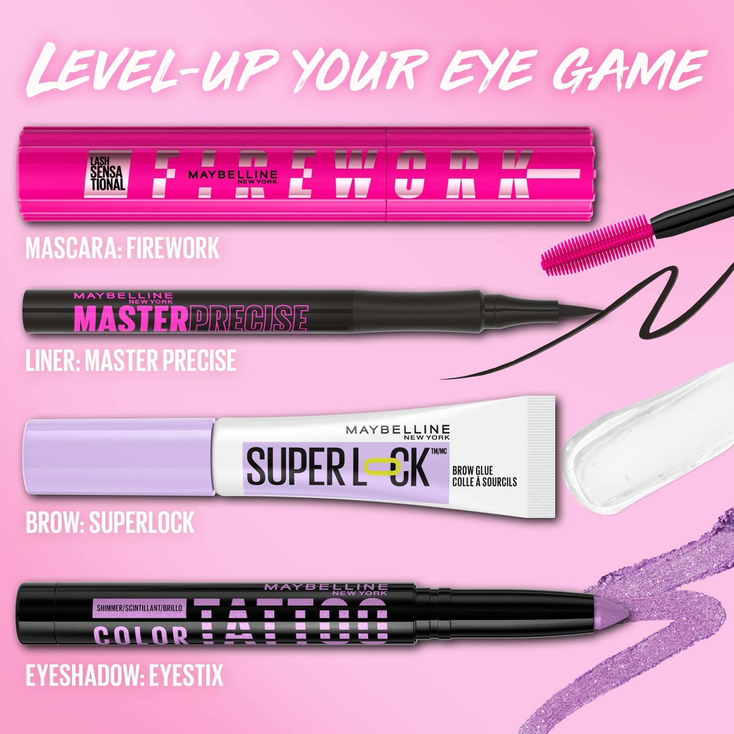 Гель для бровей Maybelline Super Lock Brow Glue, Clear, 0.23 fl oz — фото 8