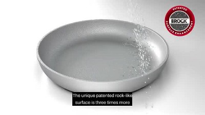 The Rock by Starfrit 034722-004-0000 11in Diamond Fry Pan