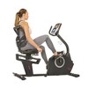 Sunny Health & Fitness Programmable Recumbent Bike - Black - 4 of 4