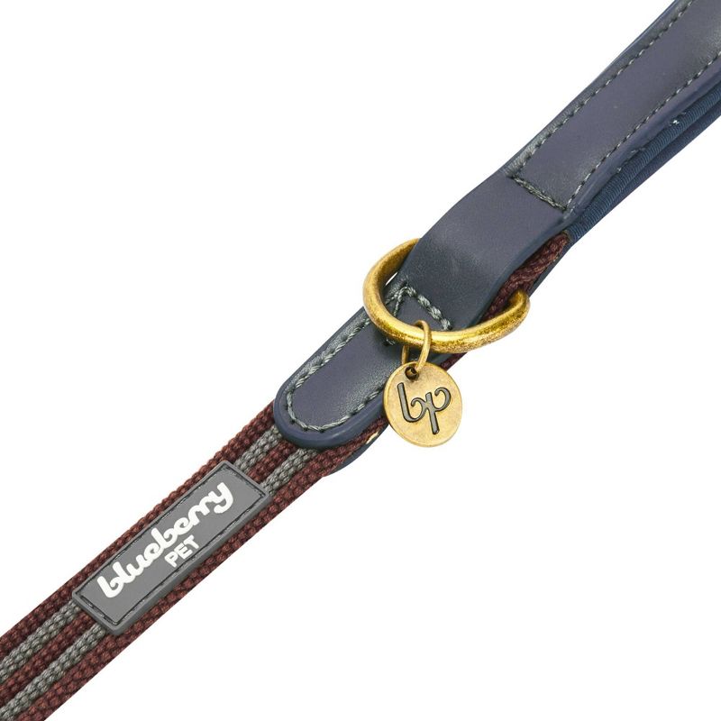 Blueberry Pet Polyester and Leather Dog Leash, 2 of 4