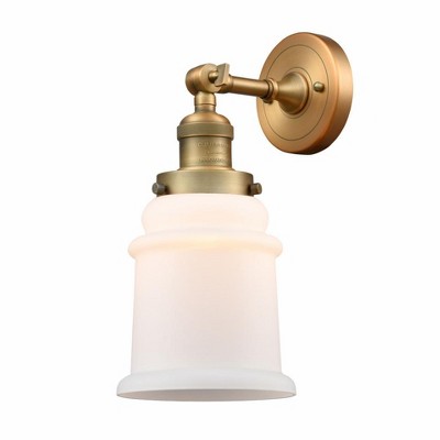 Canton - 1 Light Wall Sconce In Industrial Style-11 Inches Tall and 6.5 Inches Wide