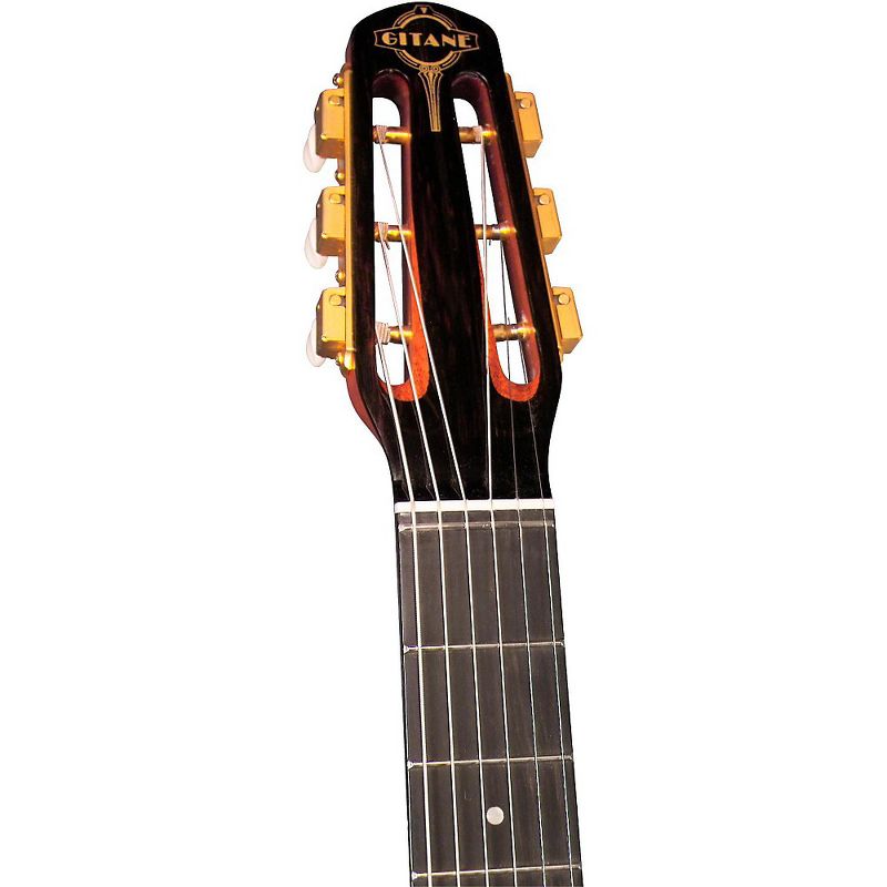 Gitane D-500 Grande Bouche Gypsy Jazz Acoustic Guitar Natural, 5 of 7