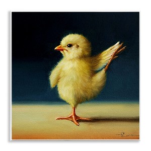 Stupell Industries Yoga Chicks Birds of Paradise Pose Funny Animal Wall Plaque Art - 1 of 4