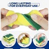 24 Pack Kitchen Cleaning Sponges, Eco Friendly Non-Scratch Scrub Sponges for Dishwashing and Household Cleaning - 3 of 4