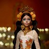 Barbie Signature Día De Muertos 2025 Collectible Doll in Ruffled Cream Gown - 2 of 4
