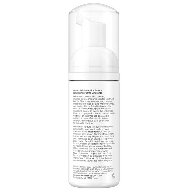 Neostrata Skin Active Exfoliating Wash Facial Cleanser - Unscented - 4.2 fl oz, 3 of 8