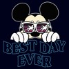 Juniors Womens Mickey & Friends Tropical Best Day Ever T-Shirt - 2 of 4