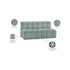 Meridian Furniture,Arc Vegan Leather Modular Sofa - 4 of 4