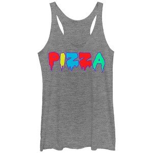 Women's Lost Gods Pizza Racerback Tank Top - 1 of 3