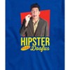 Men's Seinfeld Hipster Doofus Short Sleeve Graphic T-Shirt - Royal Blue - LG Big and Tall - 2 of 4
