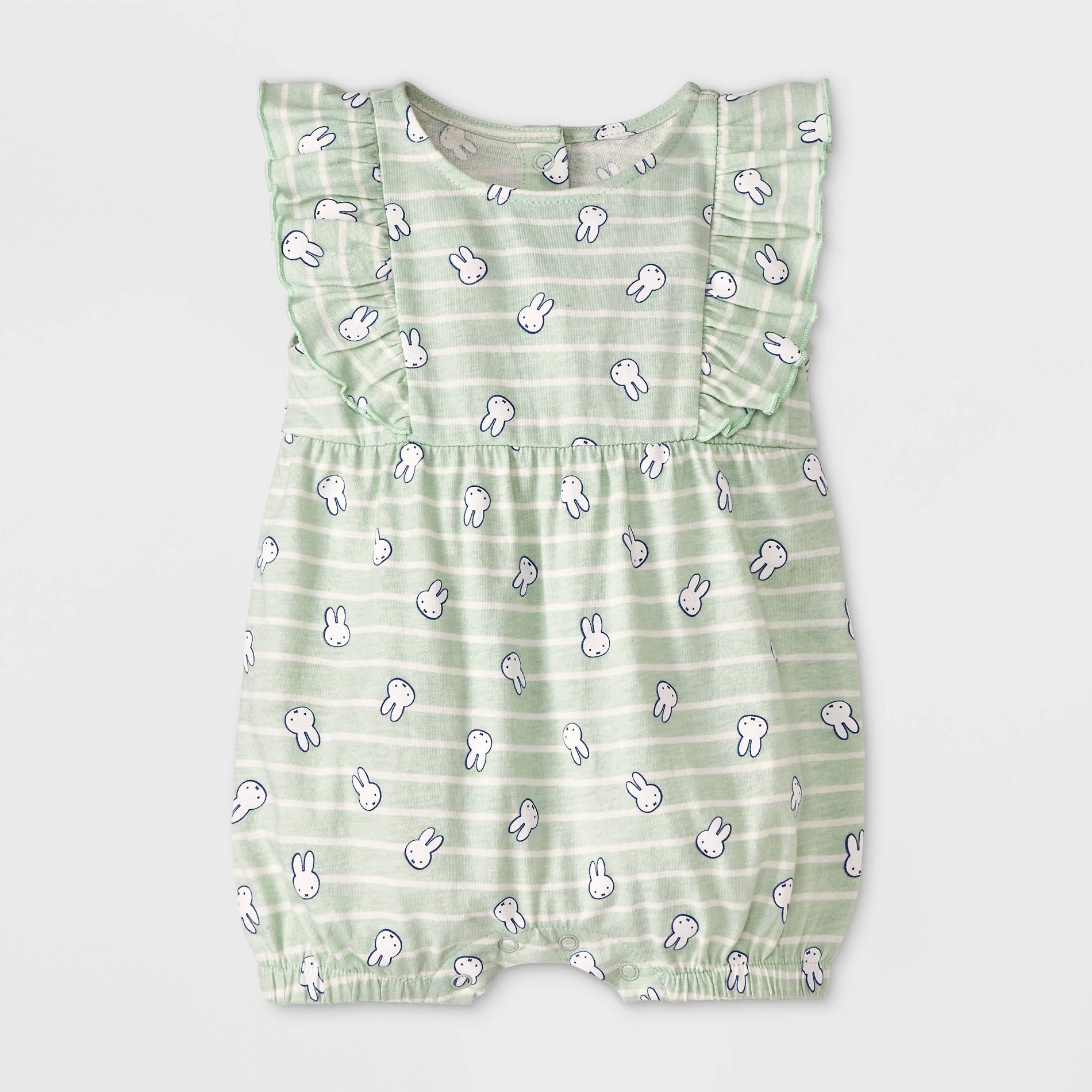 Baby Girls' Miffy Romper - Green