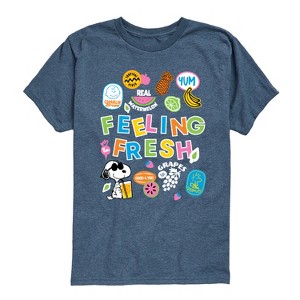Boys' - Peanuts - Feeling Fresh Short Sleeve Graphic T-Shirt - 1 of 4