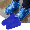 Unique Bargains Silicone Shoes Covers Rain Boots Reusable Rain Shoe Covers Non-Slip 1 Pair - 2 of 4