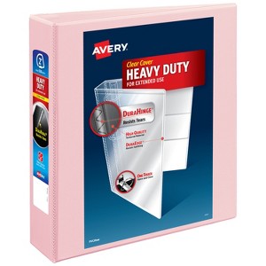 Avery 2" Heavy Duty View Ring Binder Blush - 1 of 3