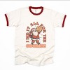 I Did It All For The Cookies Santa - Women's Ringer Graphic T-Shirt - 2 of 4