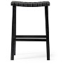 Maven Lane Noah Backless Bar Stool with Faux Leather 30" - 2 of 4