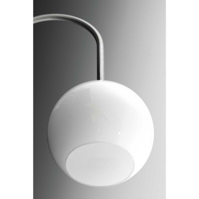 Carisa 4-Light Gold Bath Wall Light with White Glass Globes