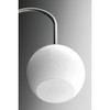 Progress Lighting Carisa 4-Light Bath Wall Light, Vintage Gold, White Glass Globes - 4 of 4