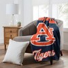 Sweet Home Collection NCAA Auburn Tigers 46" x 60" Raschel Throw Blanket - 2 of 4