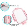 10-Pack Glass Meal Prep Containers with Airtight Lids, Oven & Microwave Safe - 3 of 4