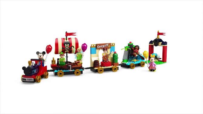 LEGO Disney Celebration Train Toy 43212, 2 of 9, play video
