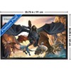 Trends International How To Train Your Dragon (2025) - Group Framed Wall Poster Prints - 3 of 4