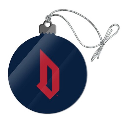 Duquesne University Primary Logo Acrylic Christmas Tree Holiday Ornament